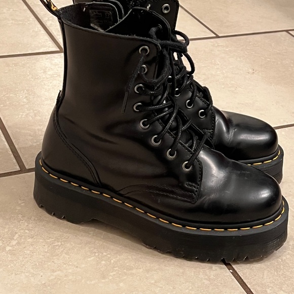 Dr. Martens Black Chunky Boots
